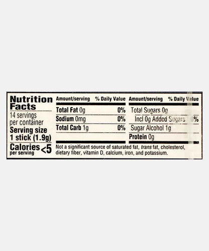 Trident Perfect Peppermint Sugar Free Gum 14 Stick 14 Gm