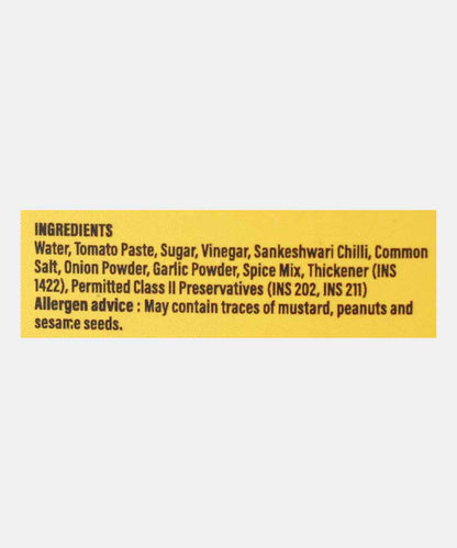 Kaatill Heat Sankeshwari Hot Ketchup No.2 400 Gm