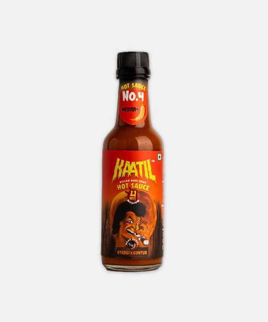 Kaatill Heat Byadgi X Guntur Hot Sauce No4 200 Gm