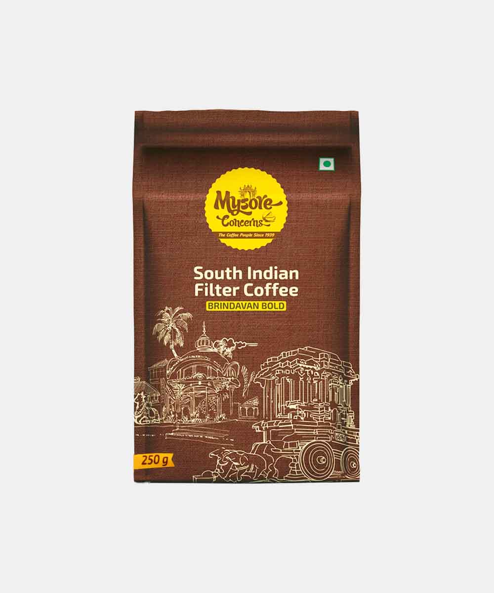 Mysore Concerns South Indian Brindavan Bold Filter Coffee 250 Gm