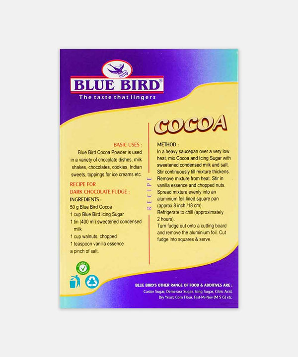 BLUE BIRD COCOA POWDER 50 GM