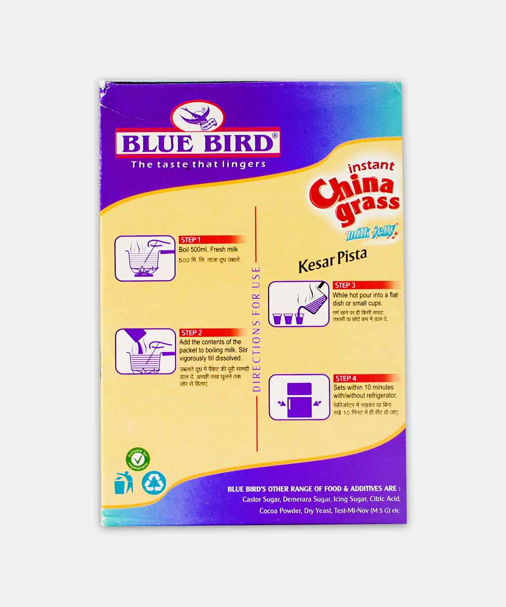 Blue Bird China Grass Kesar Pista 100 Gm