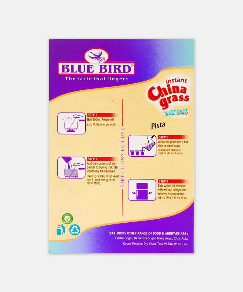 BLUE BIRD CHINAGRASS PISTA 100 GM