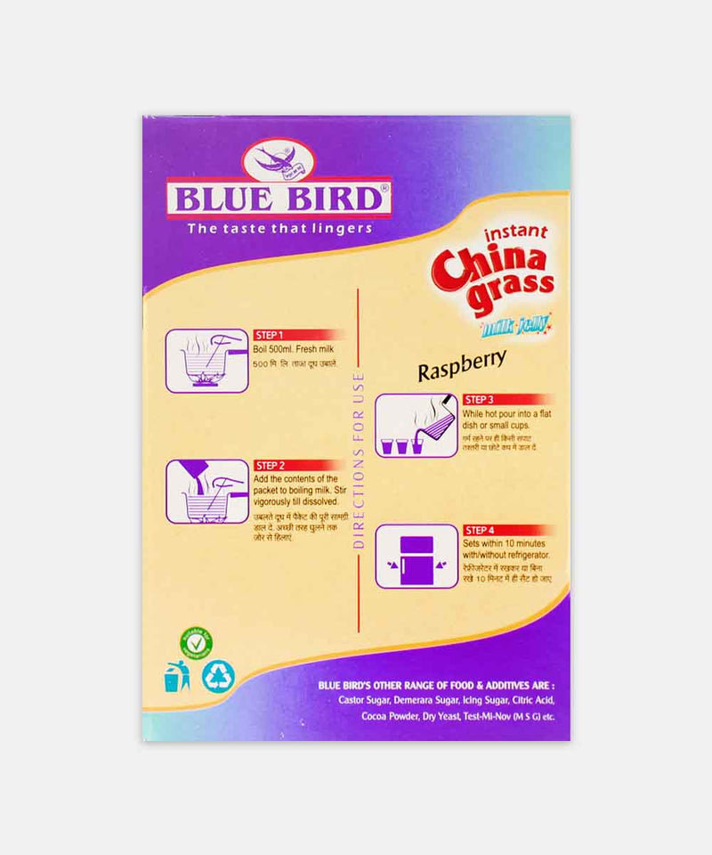 BLUE BIRD CHINA GRASS RASPBERRY 100 GM