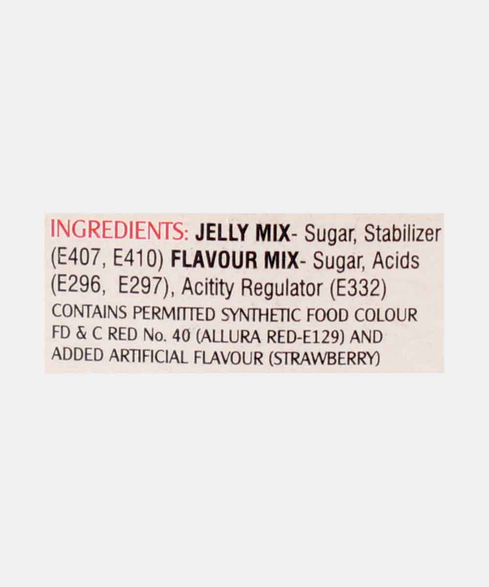 Blue Bird Veg Jelly Crystals Strawberry Flavoured 100 Gm