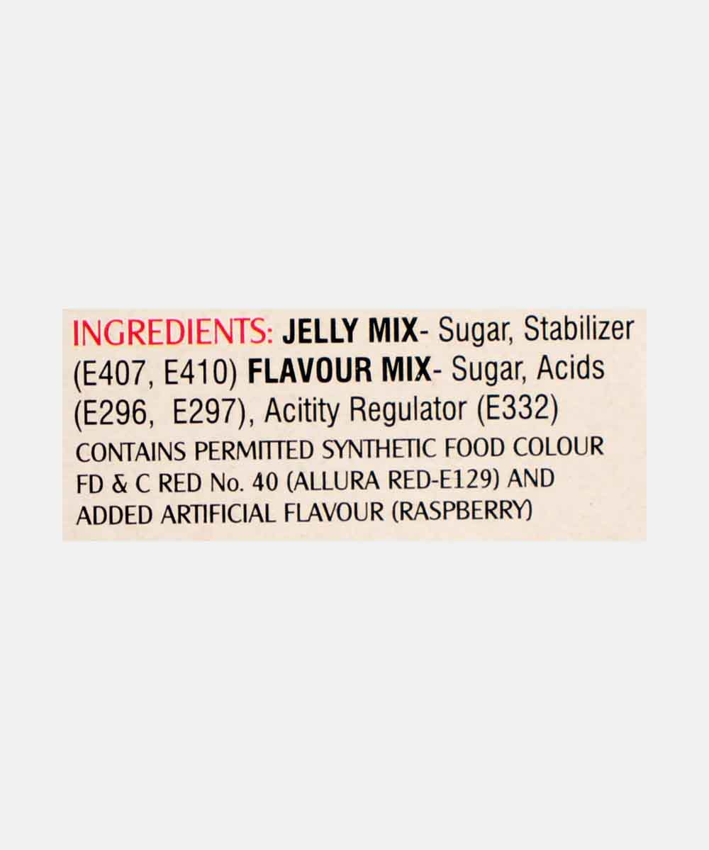 Blue Bird Veg Jelly Crystals Raspberry 100 Gm