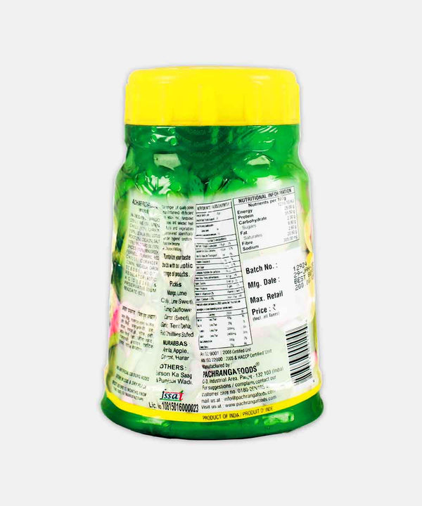 PACHRANGA FOODS MIXED PICKLE 1 KG