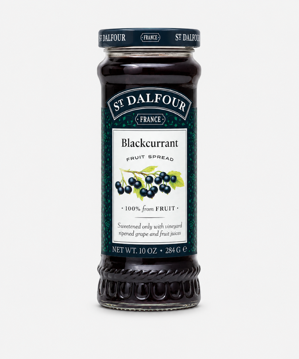 St Dalfour Blackcurrant Jam 284 Gm