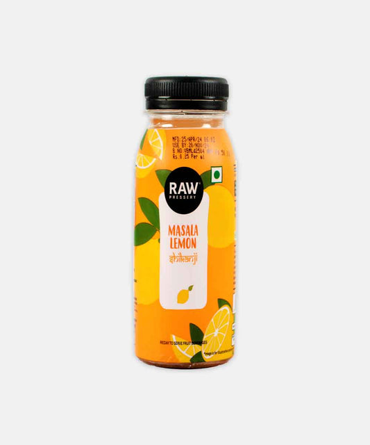 Raw Pressery Masala Lemon Shikanji 200 Ml