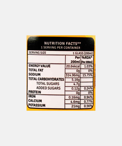 Raw Pressery Masala Lemon Shikanji 200 Ml