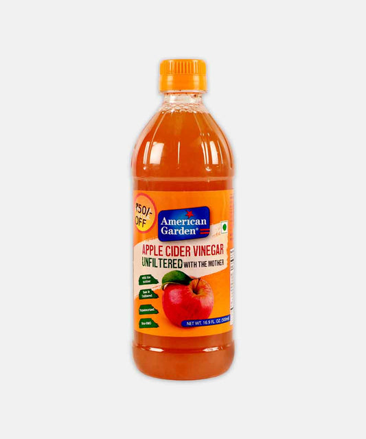 American Garden Apple Cider Vinegar Unfiltered With The Mother 500 Ml