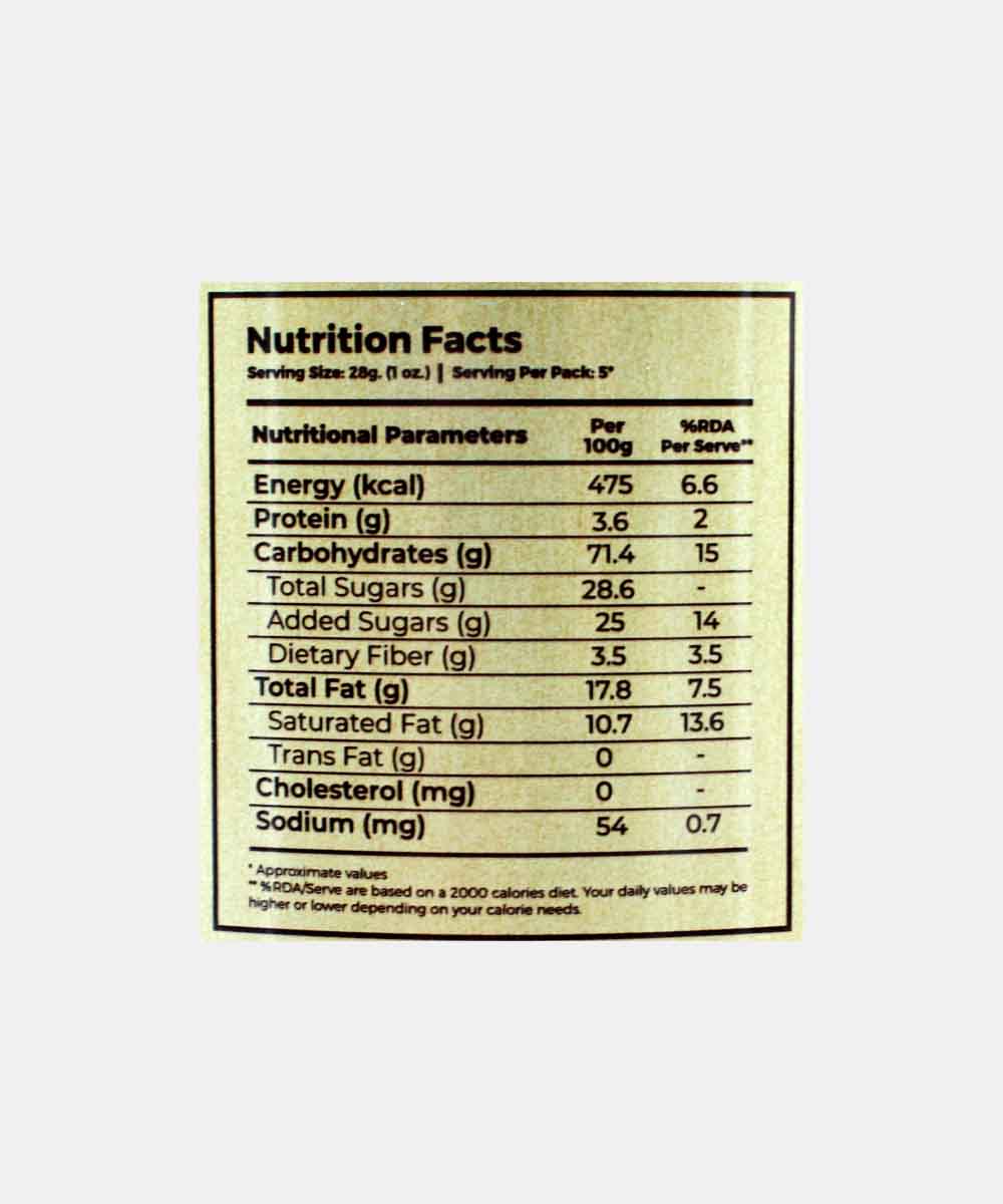 Pvr Nutty Tuxedo Chocolate Popcorn 150 Gm
