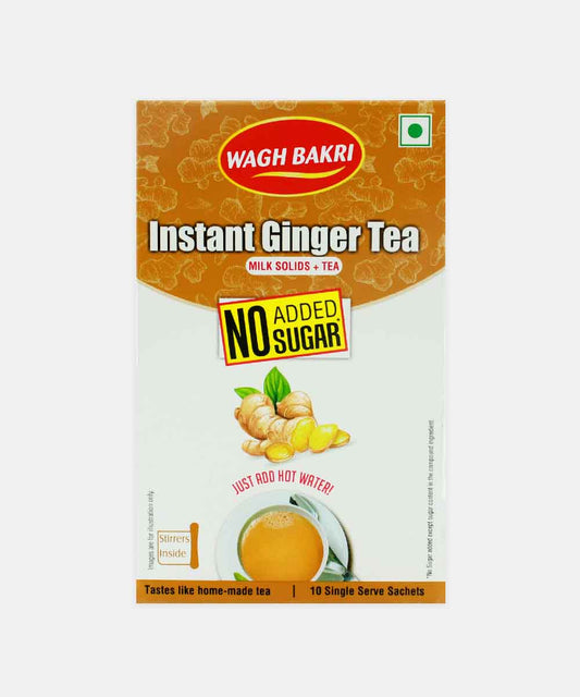 Wagh Bakri Ginger Tea No Added Sugar 80 Gm