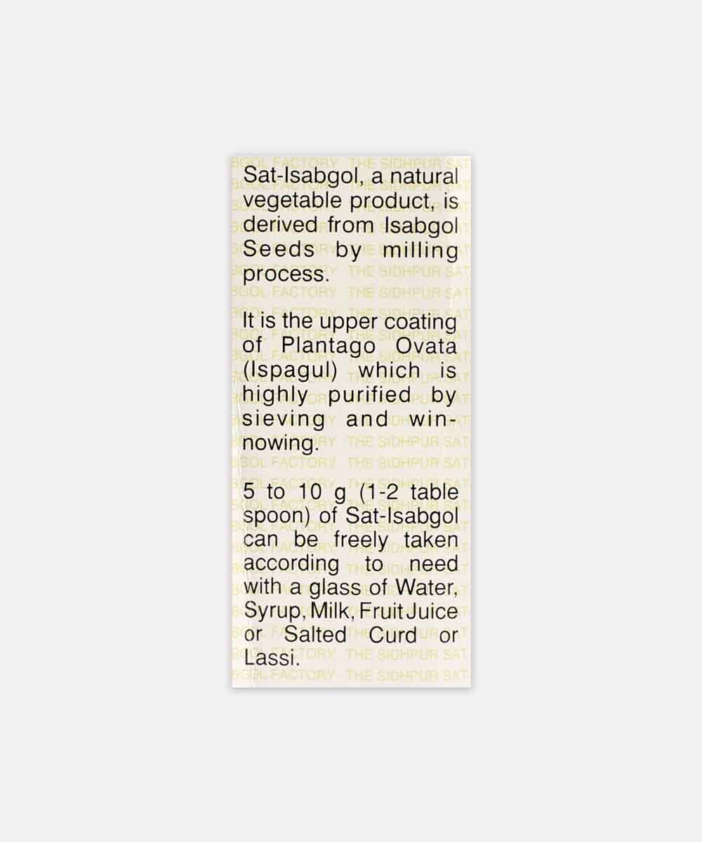 Sat-Isabgol Psyllium Husk 200 Gm