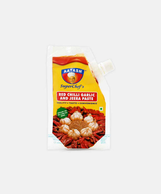 Aatash Red Chilli Garlic And Jeera Paste 100 Gm