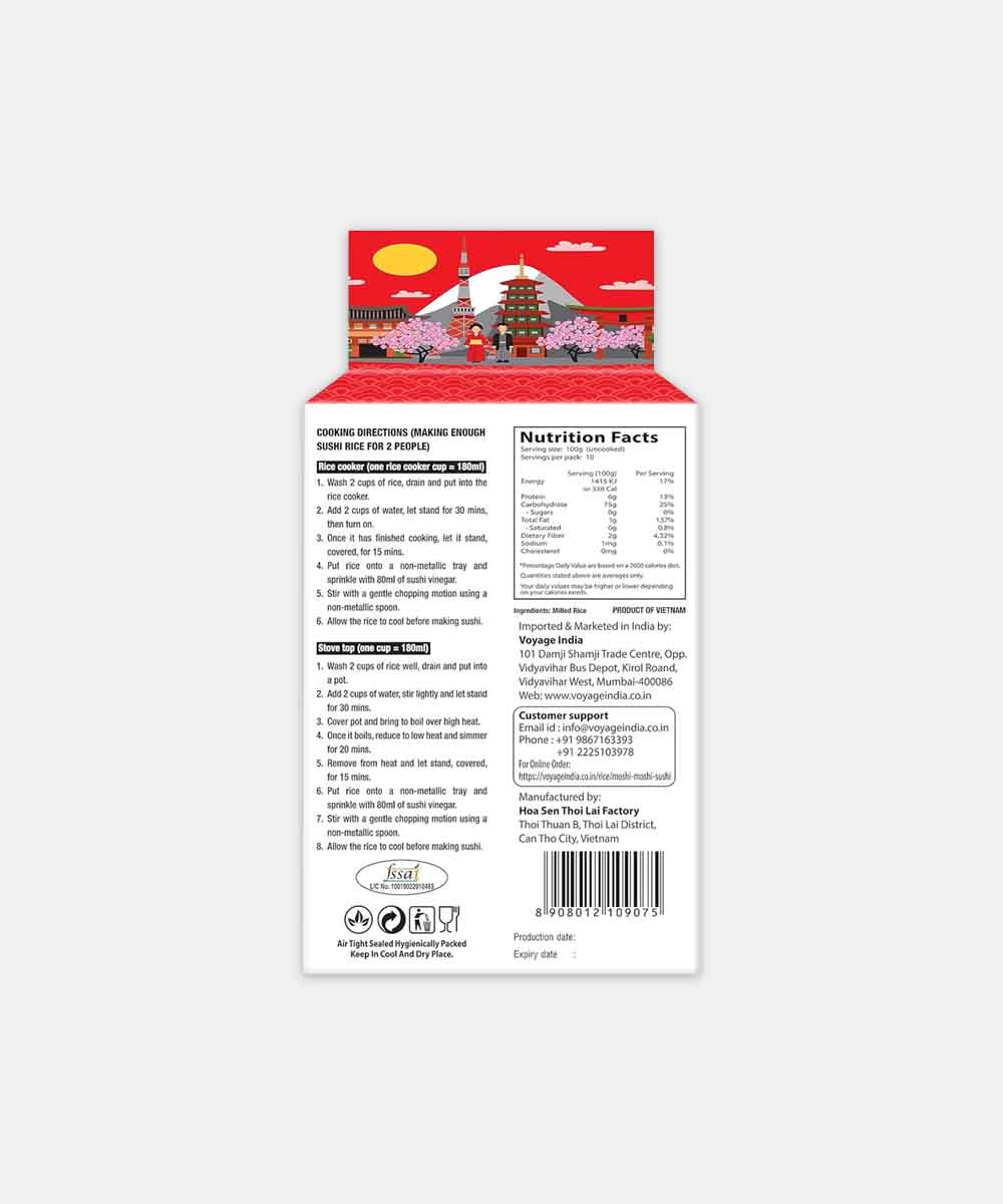Moshi Sushi Rice 1 Kg