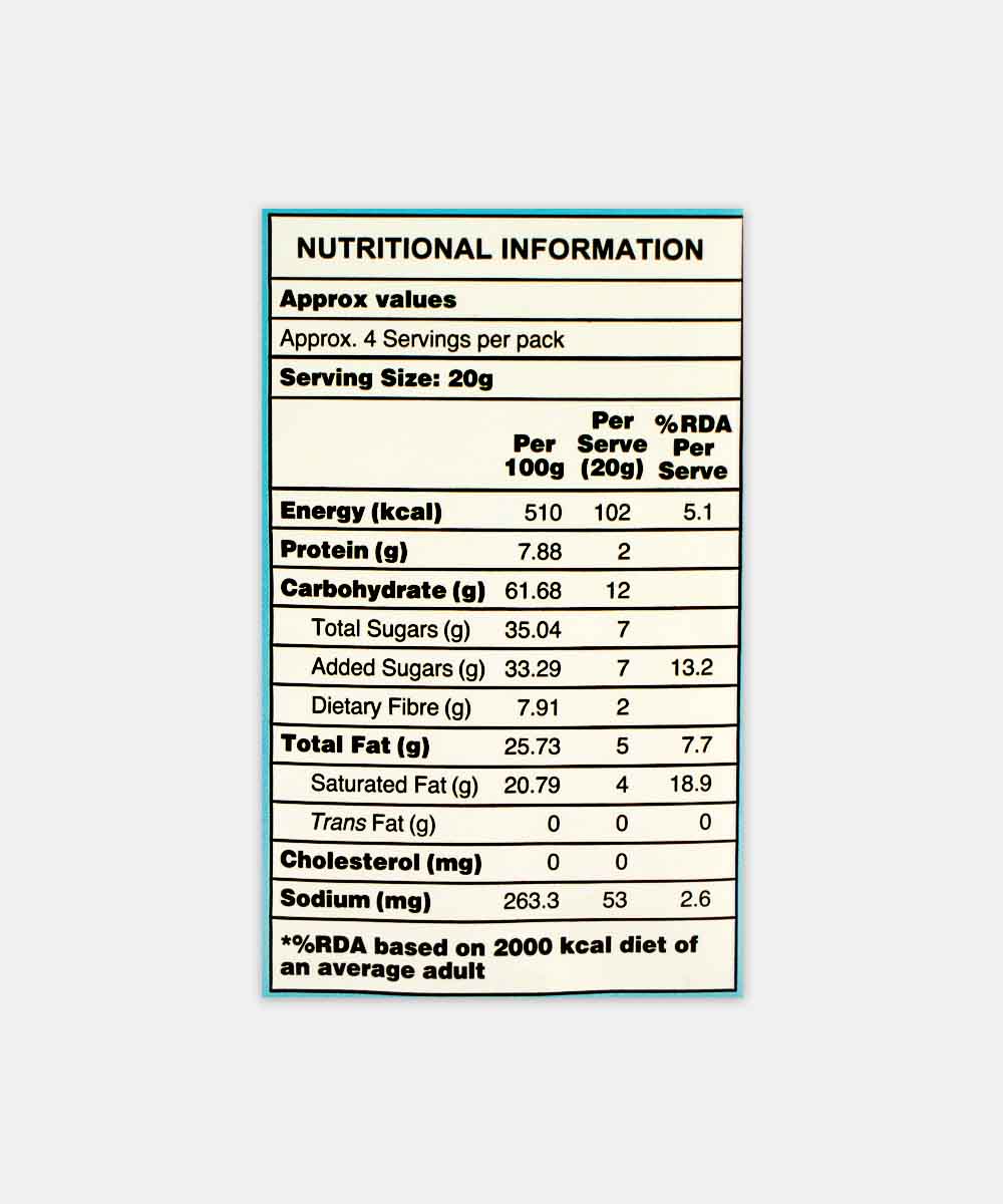 Waffle Mill Cookies & Cream Waffle Chips 80 Gm