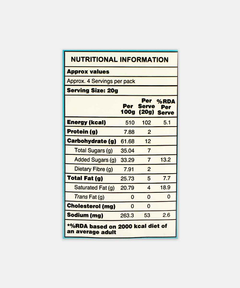 WAFFLE MILL COOKIES & CREAM WAFFLE CHIPS 85 GM