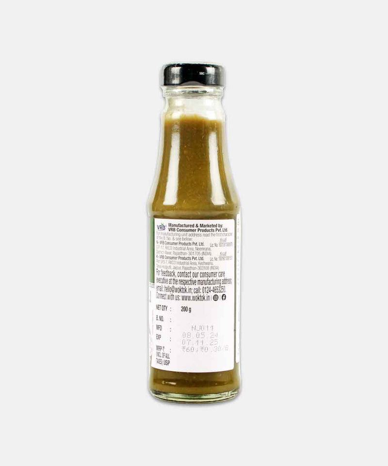 VEEBA GREEN CHILLI SAUCE 200 GM