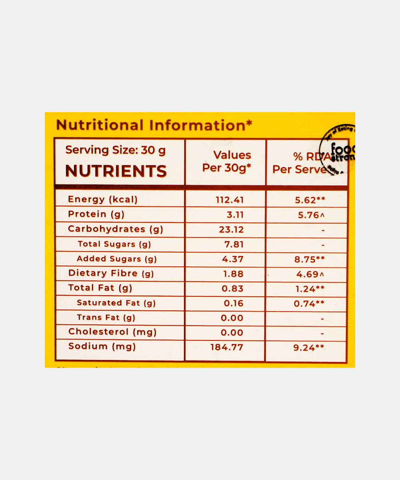 FOOD STRONGOATS & MILLET VANILLA BANANA PANCAKE MIX 250 GM