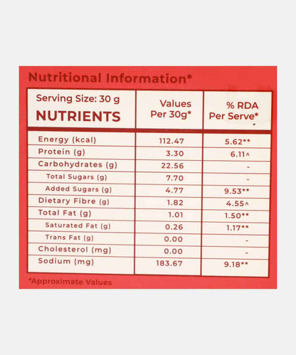 Food Strong Oats & Millet Chocolate Banana Pancake Mix 250 Gm