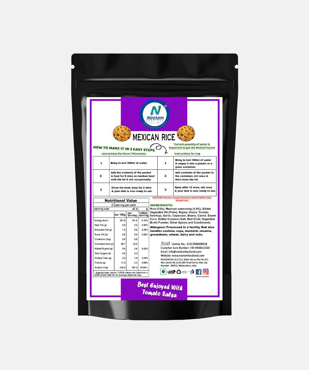 Mexican Rice Instant Mix 95 Gm