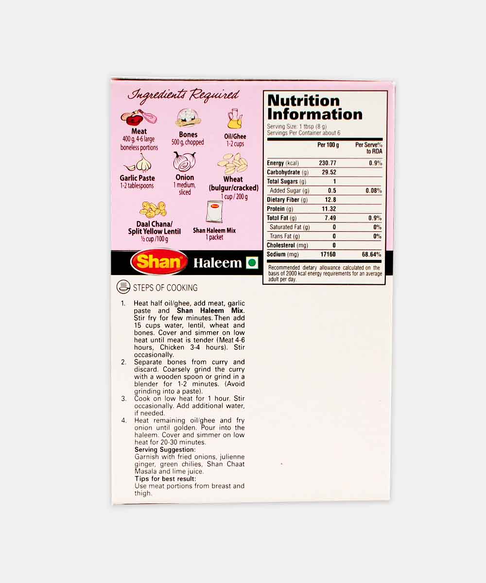 Shan Haleem Masala 50 Gm