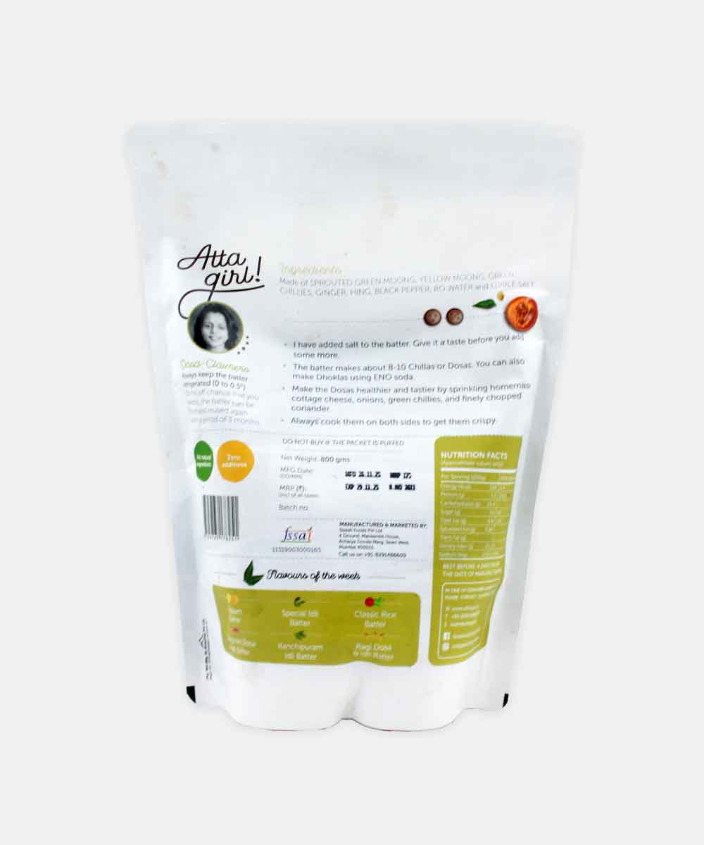 Attagirl Pessarattu Batter 800 Gm