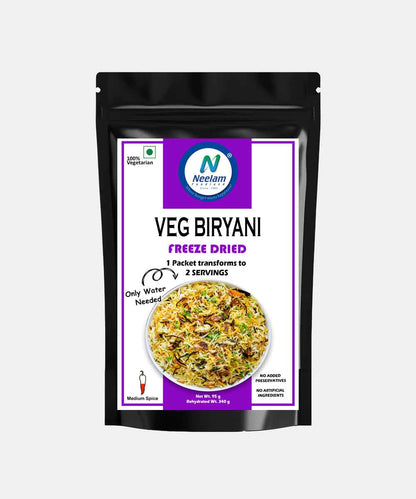 Neelam Freeze Dried Veg Biryani 95 Gm