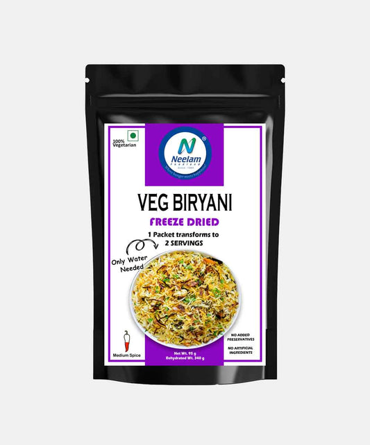Neelam Freeze Dried Veg Biryani 95 Gm