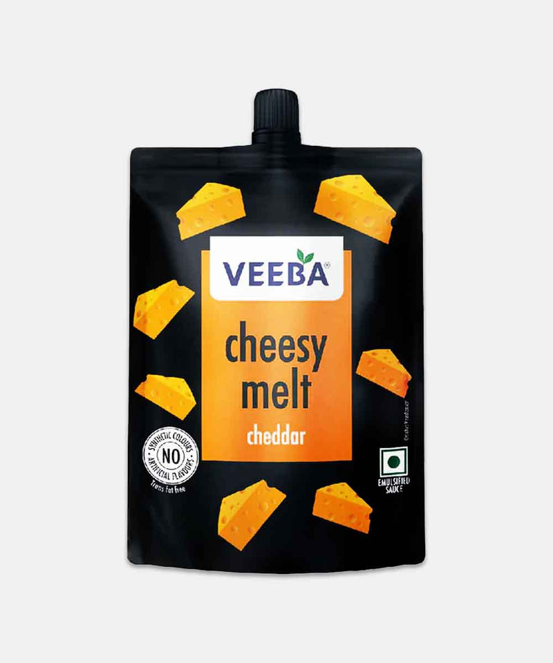 veeba cheesy melt cheddar spread 200