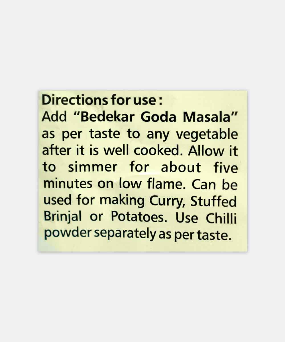 Bedekar Goda Masala 100 Gm