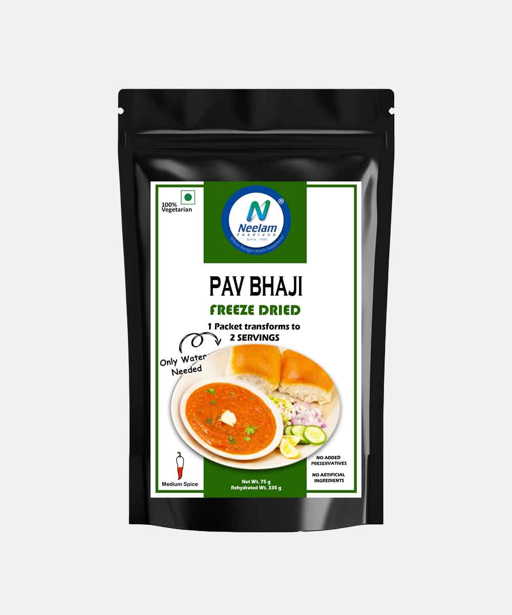 Neelam Freeze Dried Pav Bhaji 75 Gm