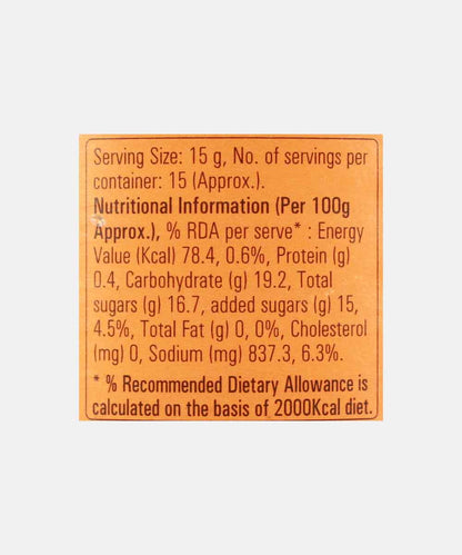 Tify Jalapeno Relish 220 Gm