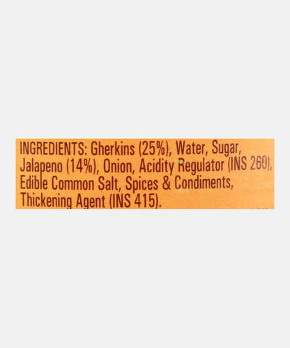Tify Jalapeno Relish 220 Gm