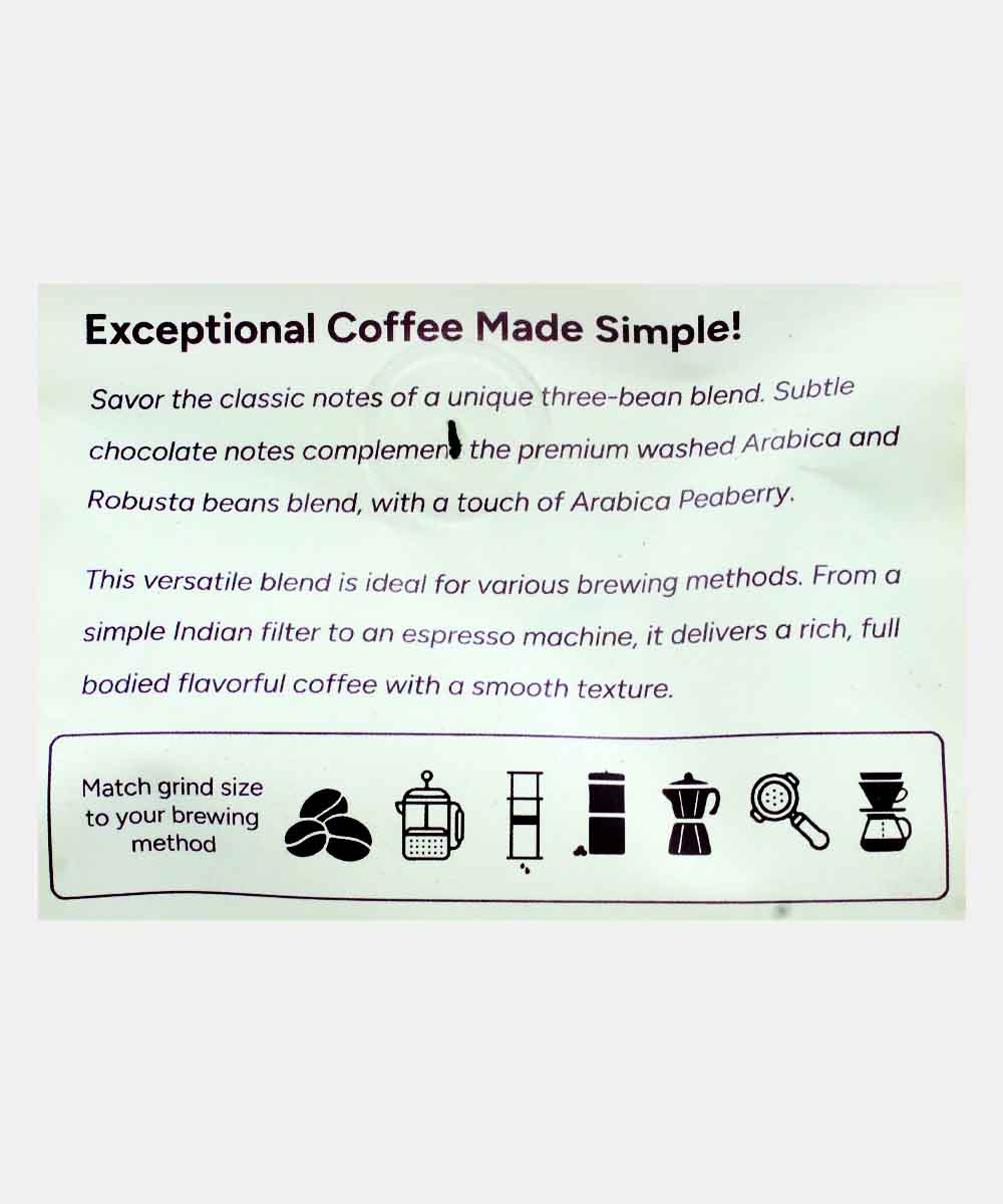 MYSORE CONCERNS LEGACY BLEND COFFEE 250 GM