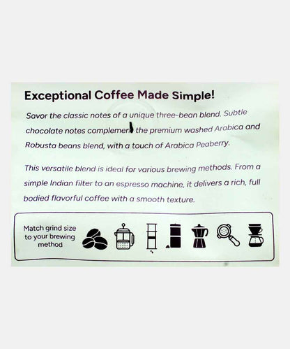 MYSORE CONCERNS LEGACY BLEND COFFEE 250 GM