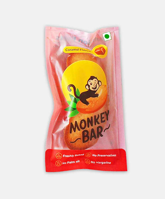 Monkey Bar Caramel Flavour Cake 1 Pc
