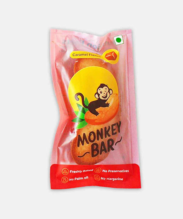 MONKEY BAR CARAMEL FLAVOUR CAKE 1 PC