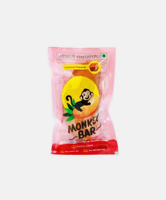 Monkey Bar Caramel Flavour Cake 1 Pc