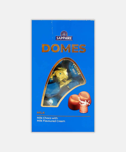Sapphire Domes Milk Chocolate 420 Gm