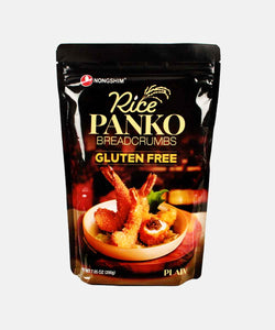 nongshim gluten free rice panko plain breadcrumbs 200 gm