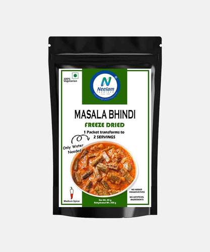 Neelam Freeze Dried Masala Bhindi 80 Gm