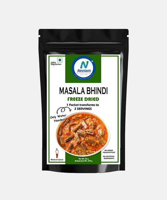 Neelam Freeze Dried Masala Bhindi 80 Gm