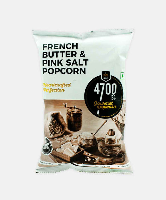 Pvr French Butter Pink Salt Popcorn 90 Gm