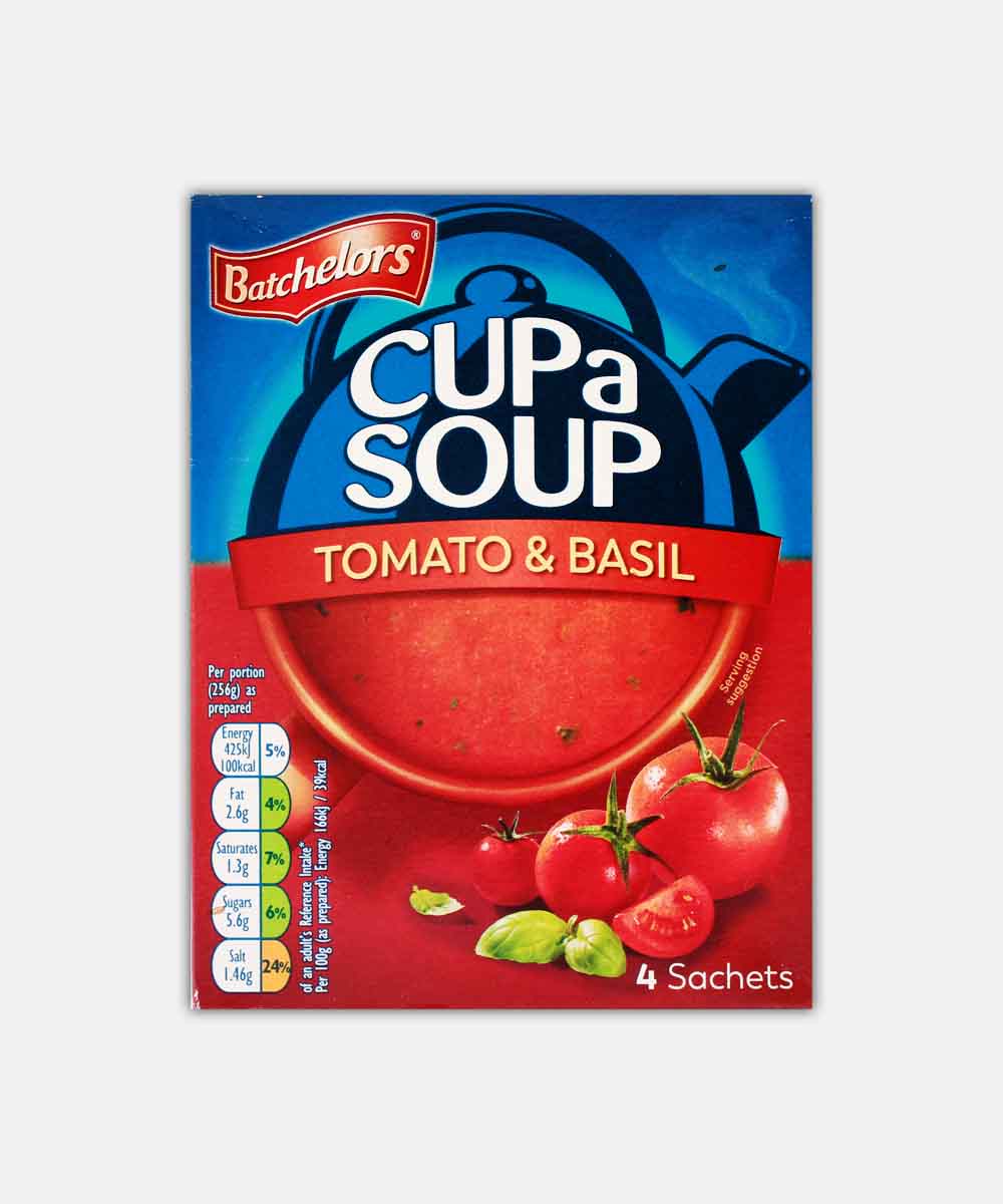 Batchelors Cupa Soup Tomato & Basil Soup 104 Gm
