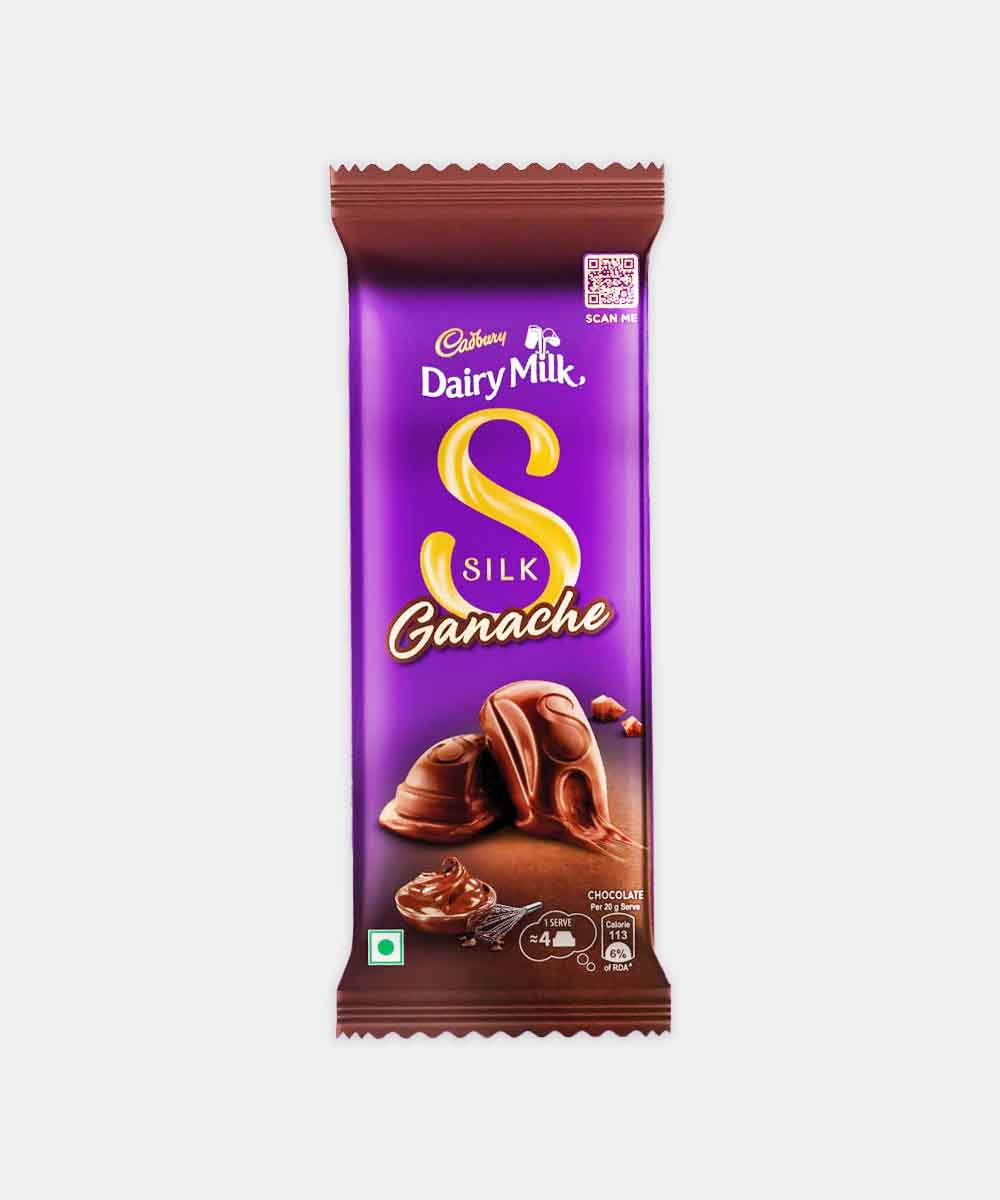Cadbury Silk Ganache Chocolate 58 Gm