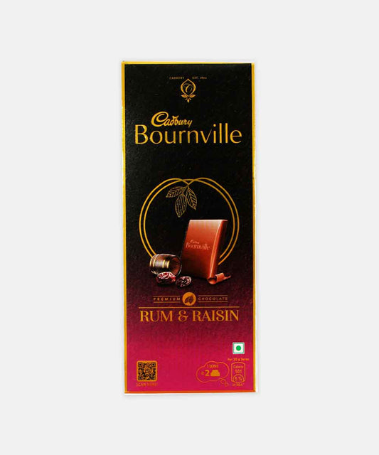 Cadbury Bournville Rum & Raisin 80 Gm