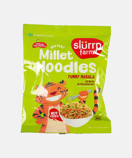 Slurrp Farm Instant Millet Noodle Yummy Masala 57 Gm