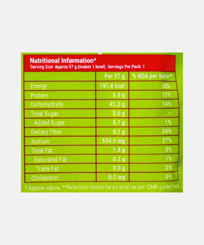 Slurrp Farm Instant Millet Noodle Yummy Masala 57 Gm